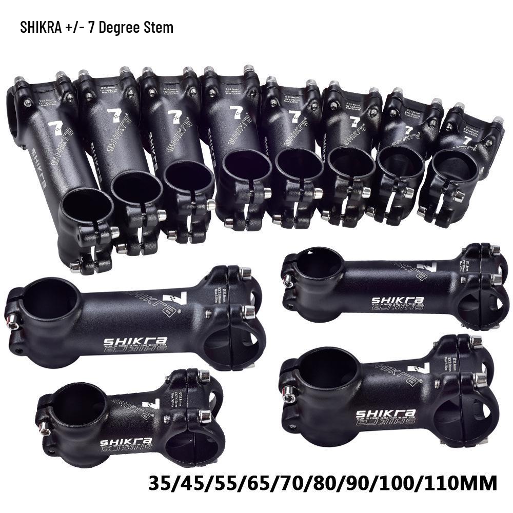 SHIKRA Mountain Bike Handlebar Stem (-7°) In Lengths: 35-110mm.
