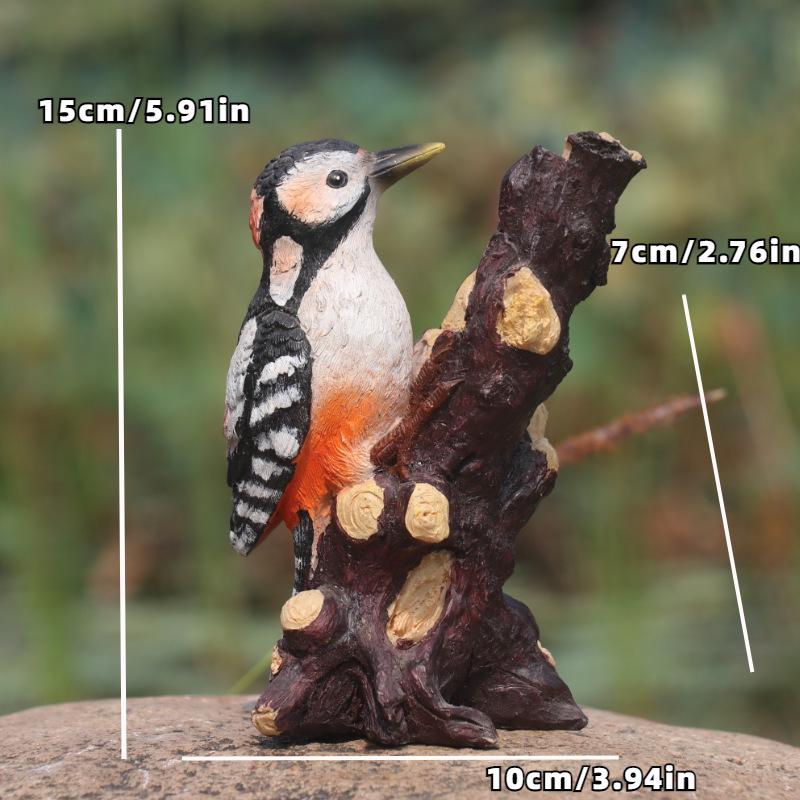 Charming Resin Bird Figurines for Home and Garden Decor