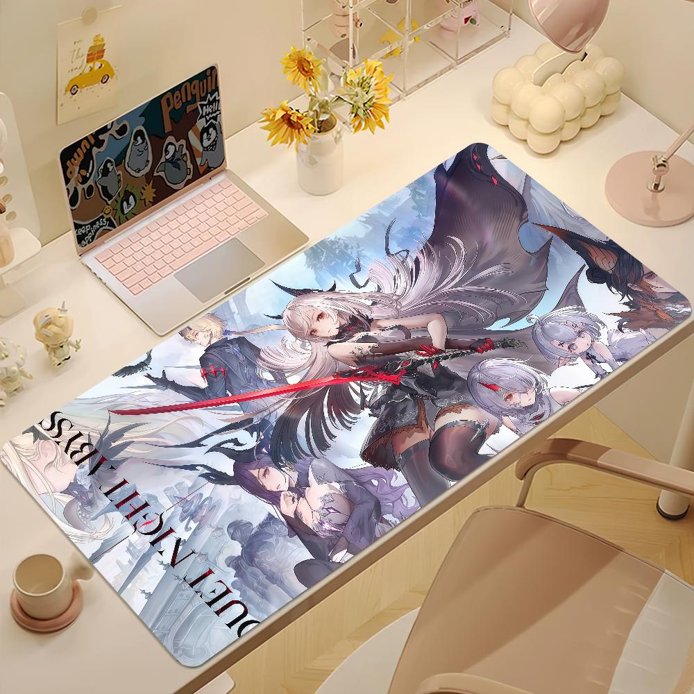 Mouse Pad AntiFray Home Custom Ergonomic Office Night Game Duet Shooting Rubber Large Desk Abyss Mat Keyboard Pc NonSlip