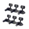 1 Pair 1:18 Black Classical Guitar Tuners Machine Heads Tuning Key Pegs for Classical Guitar or Flamenco Guitar
