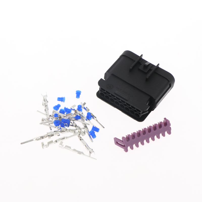 16 Pin Automotive Waterproof Connector Kit Auto Light Lamp Wire Harness Plug 15326863 15326868 For Gt 150 Series