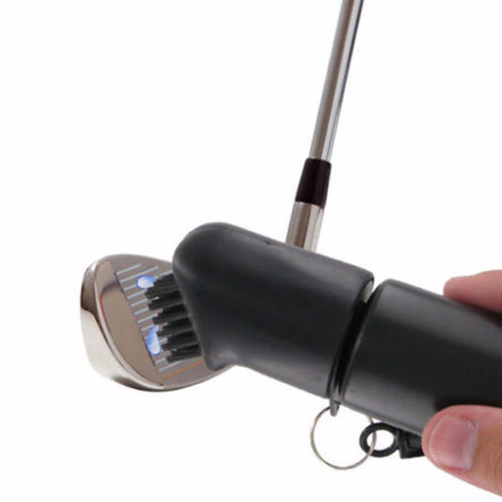 Golf Club Ball Cleaning Brush Set with Water Bottle Dual-Head Scrub Brush for Irons Woods & Golf Balls Durable Golf Accessories