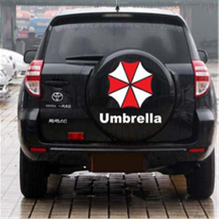 Zombie Outbreak Resident Evil Umbrella Car Emblem Badge Decals - Foto 5