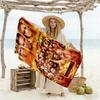 Wrestlemania Personalized Name Beach Towel Quick-Dry Soft Microfiber Perfect for Traveling Yoga Camping and Swimming