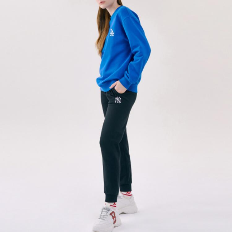 New Disney X MLB X Disney Sweatshirts Unisex Blue 31MTK2011-07U