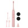 Electric Toothbrush Adult Teeth Cleaning Whitening Mode Adjustable Rechargeable Toothbrush Pink