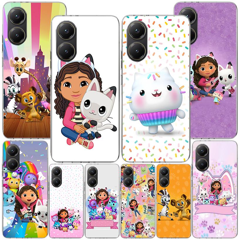 Cartoon Gabbys Dollhouse Phone Case For Xiaomi Poco X7 X6 X5 Pro F7 Ultra Redmi 15C 15 13C 13 12C 12 10 10A 10C 9 9A 9C 9T Cover