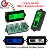 Lithium Li-ion Lifepo4 Acid Lead Battery Capacity Indicator 12V 24V 36V 48V LCD Display Meter Module Power Level Monitor Tester