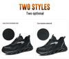 Men's Summer Breathable Steel Toe Safety Shoes - Anti-Smash, Anti-Puncture, Insulated Work Shoes