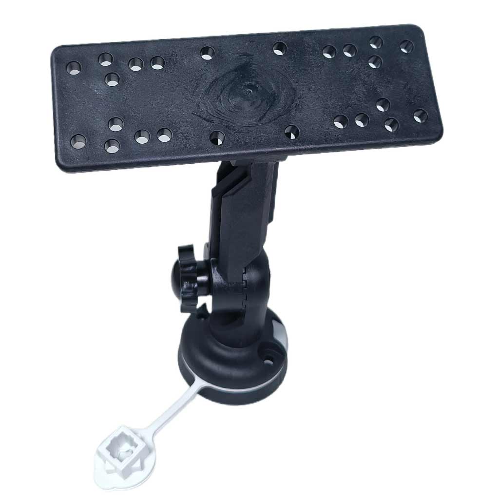 Marine Boat Kayak Pontoon Canoe Fish Finder Mount Marine Electronic Mount Compatible with Garmin Humminbird Lowrance and More 3