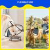 Adjustable Dog Cone Collar Post Surgical Care Soft Plastic AntiChew Licking Neck Guard For Large Breeds Wound Healing