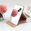 Pu Leather Solid Color Foldable Makeup Mirror Simple Portable Handheld & Desktop Dual-Use Student Cute Pocket Mirror