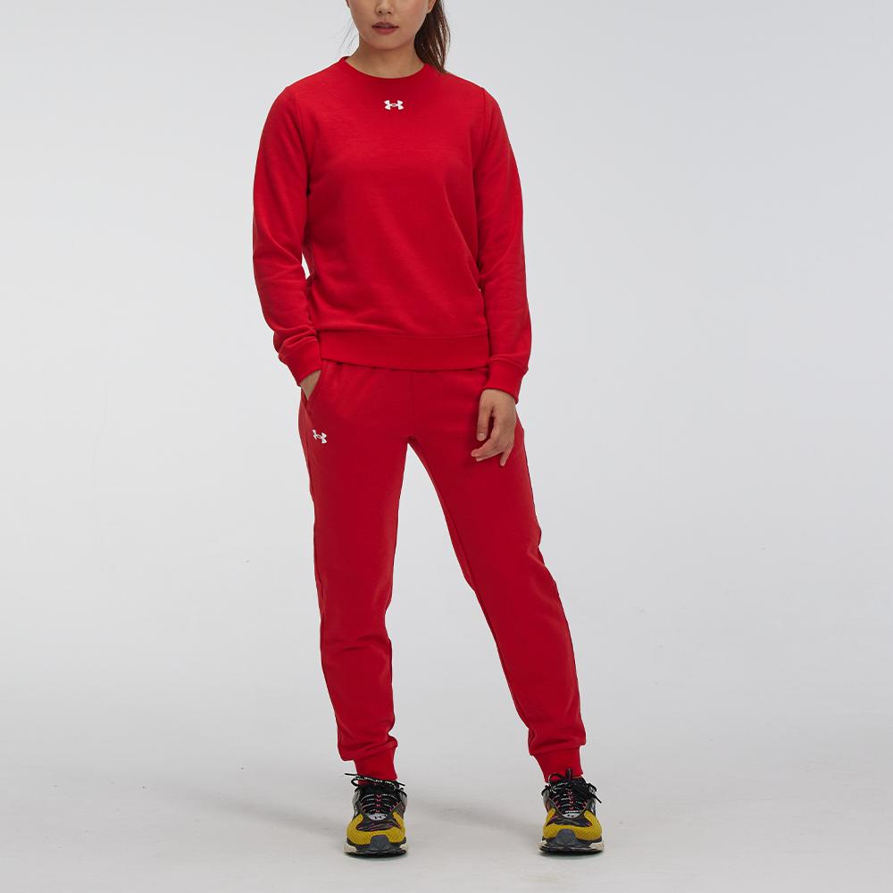 Under Armour Knitted Training Competition Pants Women Pants Red 21600702-600