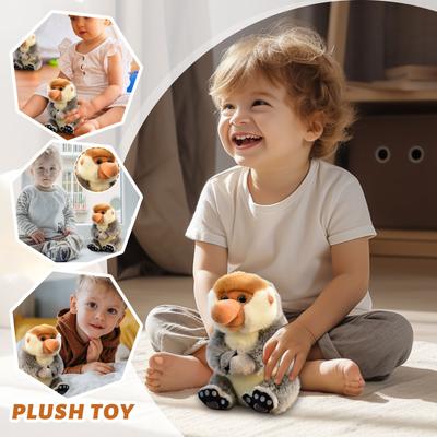 Children'S Toys Soft Plush Doll Simulation Monkey Parent-Child Game Home Interactive Scene Cute Children'S Companion