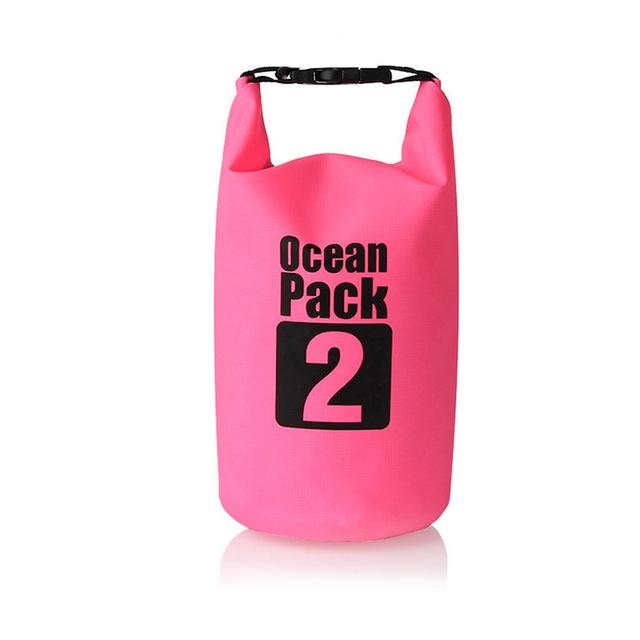 2L Capacity Waterproof Storage Bag Swimming Beach Items Carrying Equipment Camping Travel Special Portable Bag