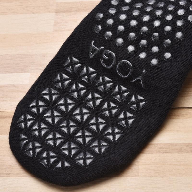 2 Pairs Women's Crisscross Strap Yoga Socks With Nonslip Grip Low Cut Cotton Socks For Pilates Barre Ballet Barefoot