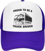 Truck Driver Cute Funny Trucker Caps Womens Hiking Hats Proud To Be A Truck Driver Summer Outdoor Humor Hats