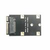 Mini PCIe WiFi Interfaces Adapter Card for 2230 2242 NVMe M.2 SSDs