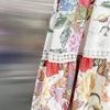 Women's Australian Beach Resort V-Neck Ruffle Sleeveless Printed Backless Dress - Spring 2026