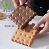 Biscuit în formă de ceașcă din lemn Mat drăguț ceai cafea cană băuturi suport pentru tacâmuri decor durabil bucătărie decorare acasă Coaster