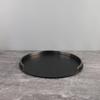 European Metal & Leather Storage Tray for Home Decor