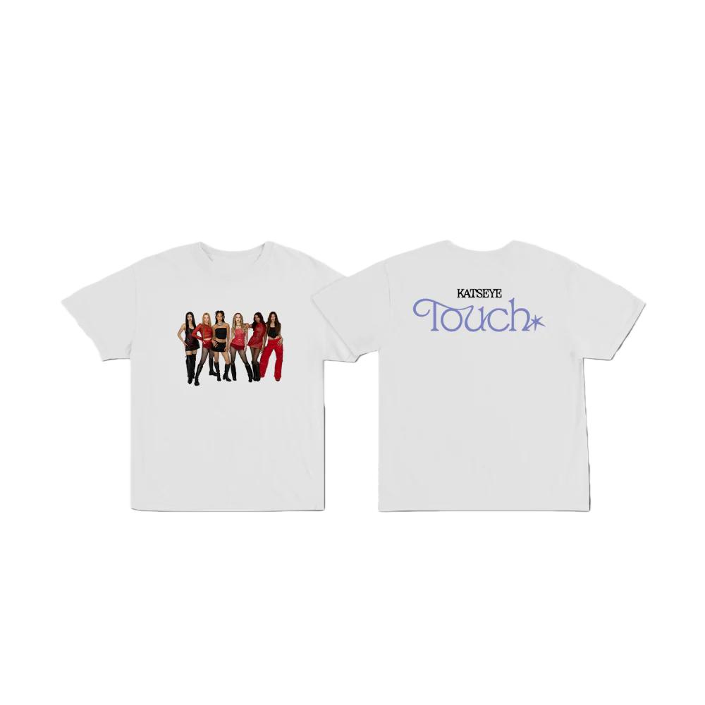 New KATSEYE Internet Girl Graphic Tshirt Summer Unisexs and Womens Pure Cotton Clothes Fashion Casual YK Tshirt Fan Gifts