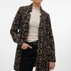 Manteau Katrine à motif léopard col V Femme VERO MODA