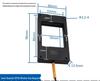 Ring-Shaped Fiber Optic Sensor for Metal/Non-Metal Detection Without Blind Spots