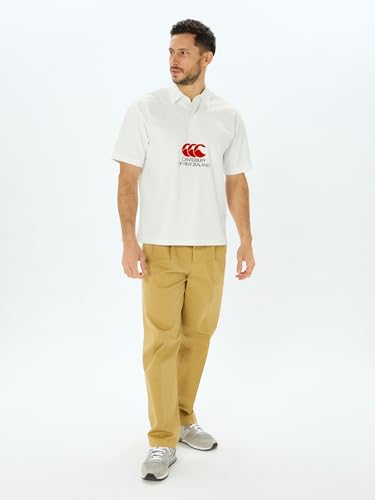 Canterbury Heavy Rugby Shirt, Unisex, White, Size XL