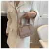 Fashiable Korean Versi PU Shoulder Bag Versatile Fresh Solid Color Handbag Crossbody Bags Tote Exquisite Craftsmanship Women