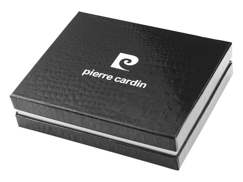 Rozbudowany Skórzany męski portfel Pierre Cardin