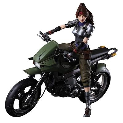 SQUARE ENIX Final Fantasy VII Remake PLAY ARTS Kai Jessie Bike SET PVC malovaná pohyblivá figurka a