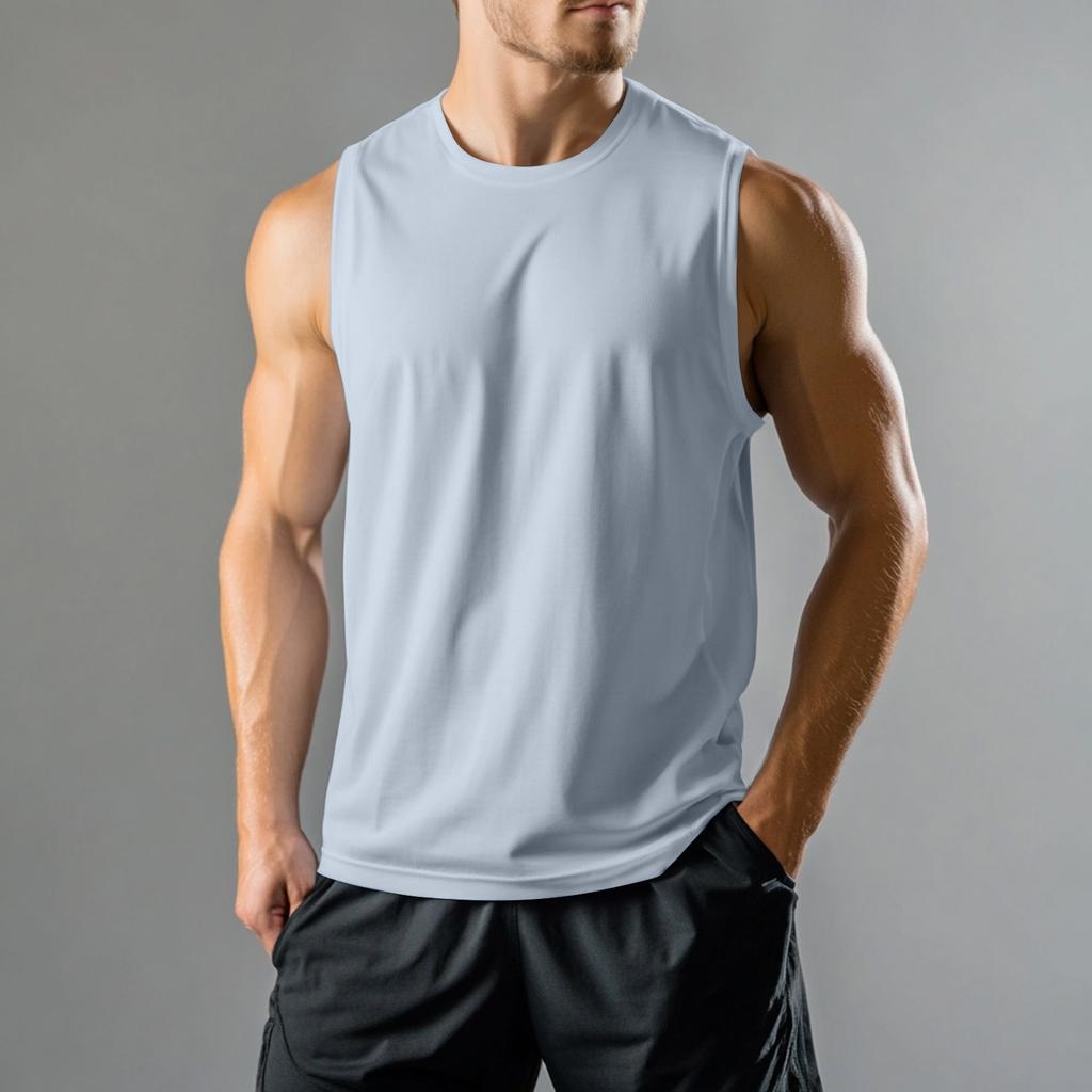 Men's Sports Casual Waistcoat Sleeveless Vest
