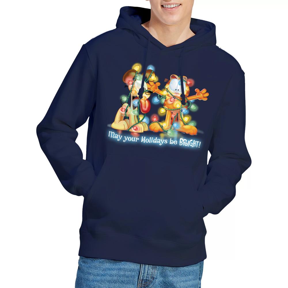 Garfield Mens Bright Holidays Hoodie