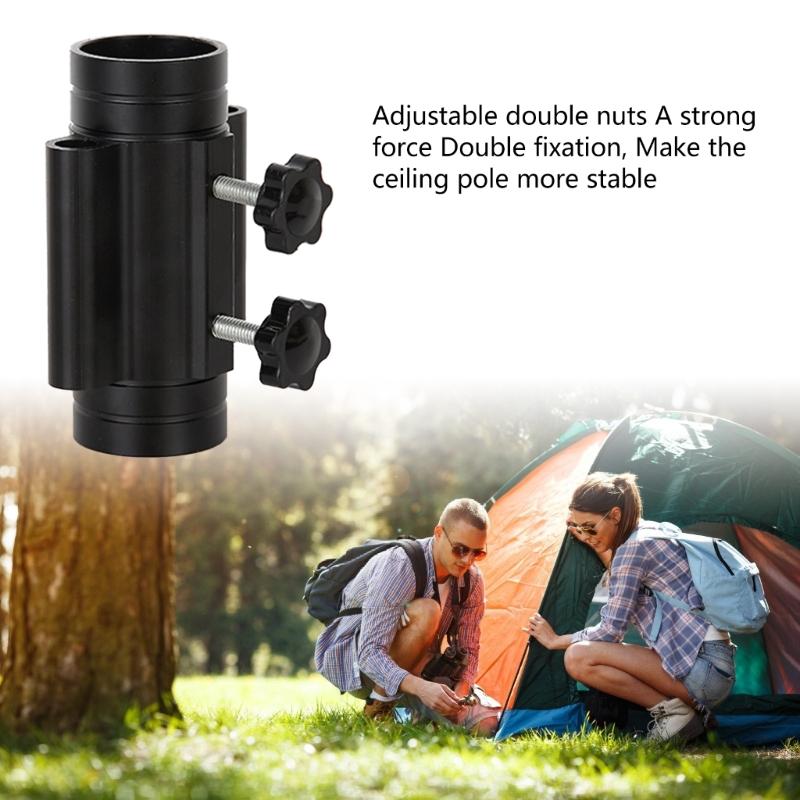 Umbrella Base Bracket Canopy Ground Support Tarps Rod Holder Awning Rod Fixing Tube Tent Rod Holder Awning Rod Stand