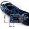 2 Pin Connection Cable Lead Power Adapter Plug Wire for Car Cooler Cool Box Mini Fridge DC 12V Mini Fridge Stereos Vacuum