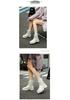 Women's Non-Slip Mid-Calf Waterproof Fashion Rain Boots for Kitchen and Car Wash Use