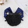 Bank Hotel Barrette Rose Bownot Professional Bow Hair Net Hair Clip Snood Hairgrips