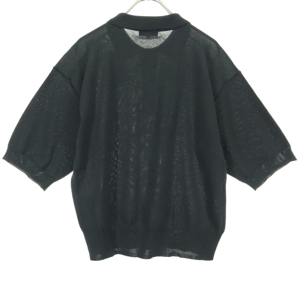 unused coen Short sleeve Polo shirt L black Men's Used