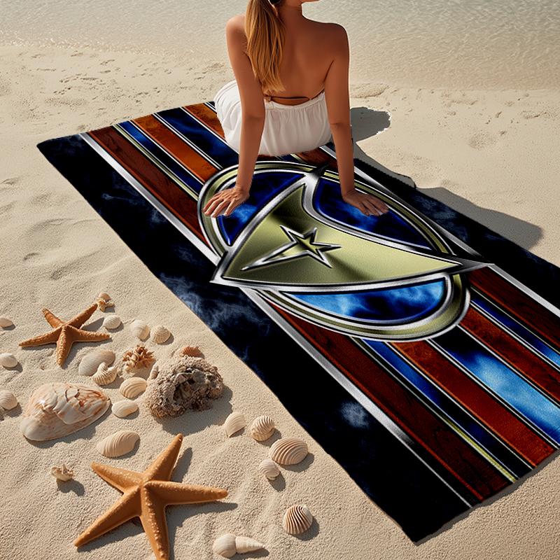 Starship Emblem Beach Towel, Super Soft Microfiber, Gift for Her/Him, Birthday, for Pool, Beach, Travel, Home Decor Fan Gifts