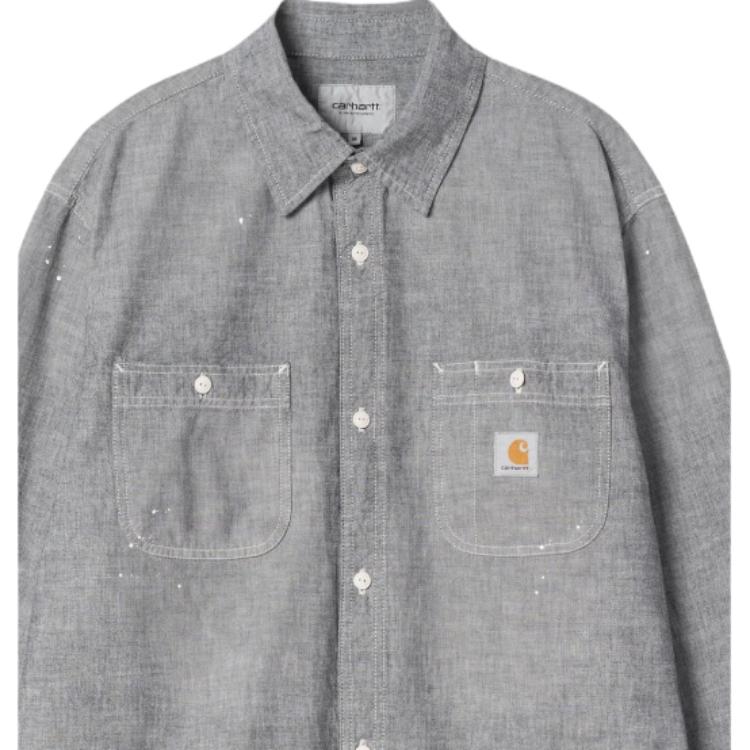 Carhartt WIP SS26 L/S Painter Shirt Loose Vintage Design Long Sleeve Comfortable Shirt Unisex shirts I036919-89-0L