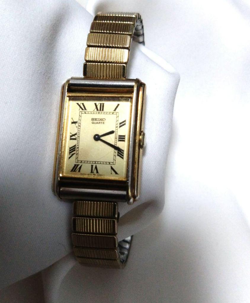 [USED] Extremely rare SEIKO Roman Tank watch battery replacement
