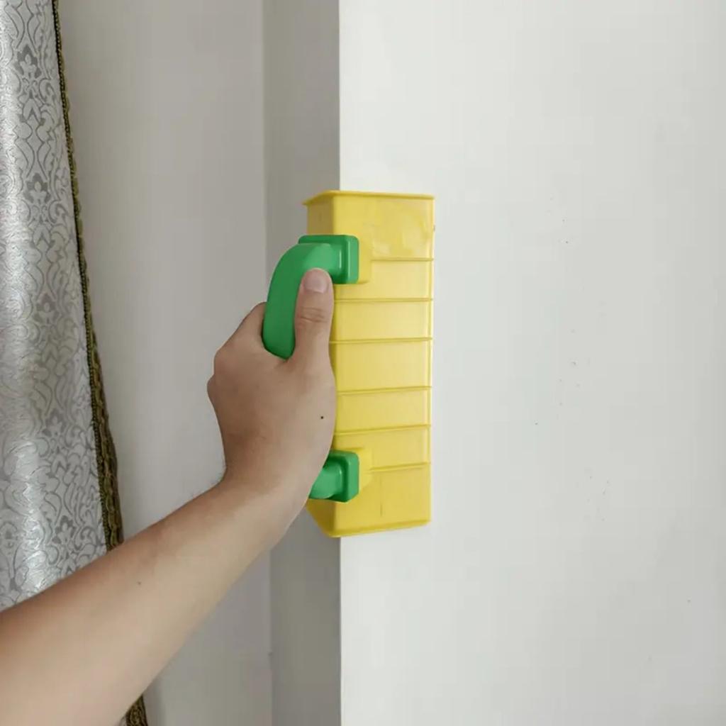 2pcs Wall Corner Smoothing Tool Plastic Inner And Outer Corner Handheld Plaster Trowel Drywall Gypsum Seam Tool Suitable For DIY And  Use, Drywall I