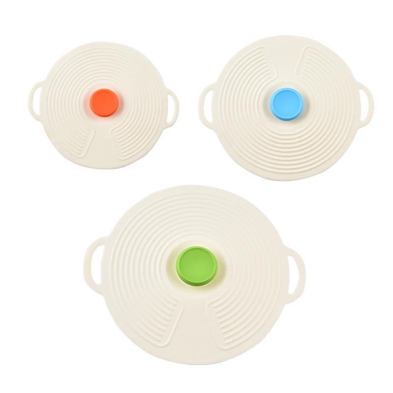 Silicone Fresh-Keeping Lid - Microwave & Splash-Proof Seal for Bowls, Pots, Plates