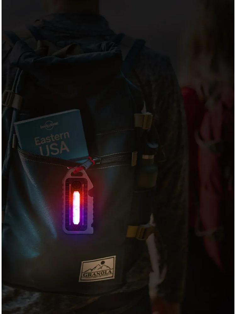 Keychain Flashlights Mini Led Light Selfdefense Whistle Multifunctional Portable Rechargeable 10W Built In Battery for Outdoor