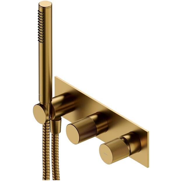 Смеситель Omnires Contour Золото (CT80351GLB)