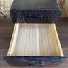 [USED]Kamakura-bori Style 3-Drawer Chest (Owl Design) – Traditional Japanese Furniture/Storage