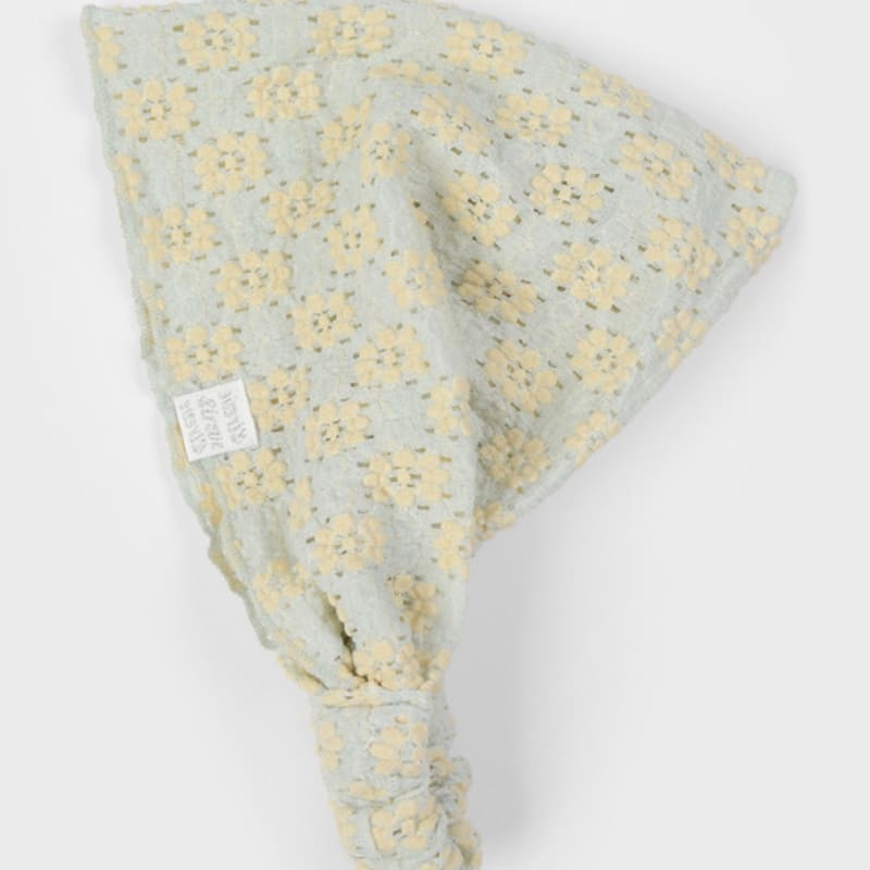 Eireve FLORAL LACE 2-WAY BANDANA HEADBAND (MINT MIX)
