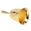 Golden Hand Ring Bell Reljeefne Kuldne Call Bell restoraniteeninduse Käsikell pulmadeks