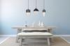 HANGING CEILING LAMP, GLASS LAMP SHADE